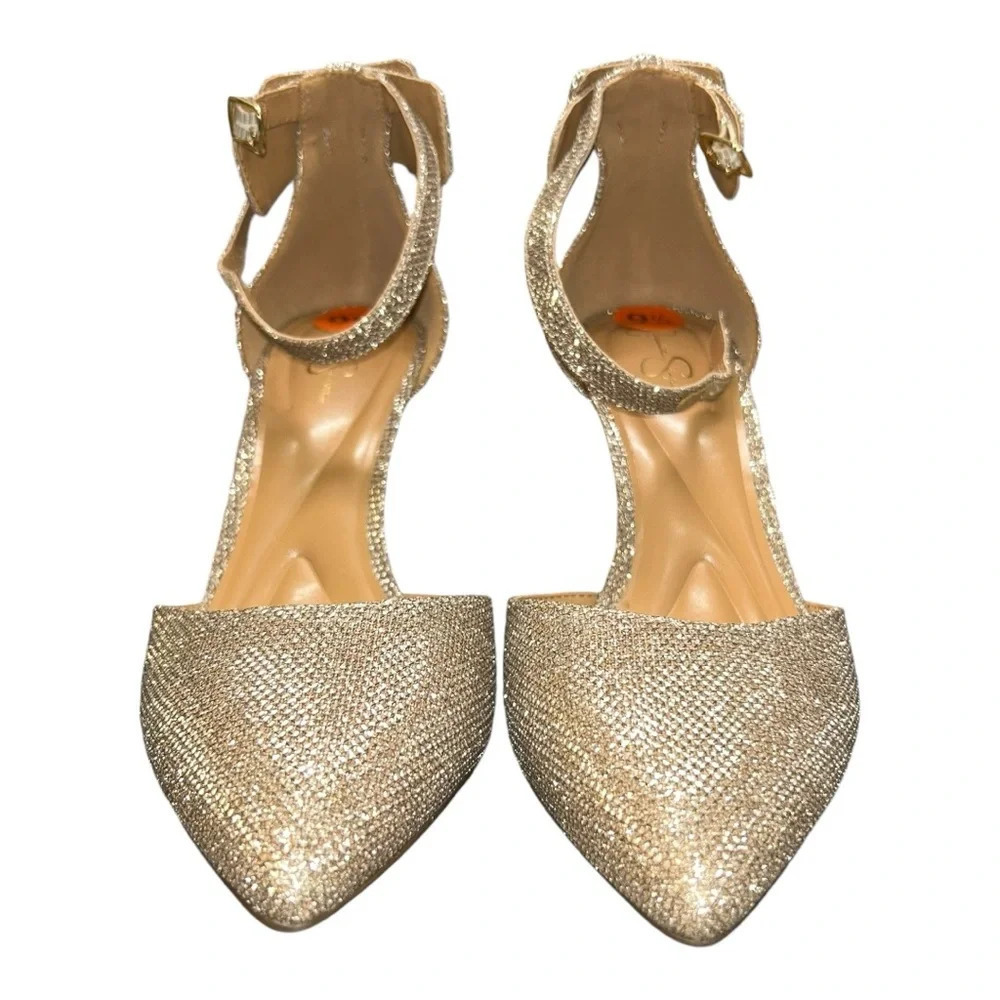 Jessica Simpson Whispie Pump heels In Gold. Brand new size 9.5 M - Picture 5 of 10